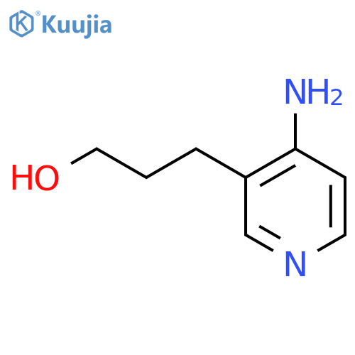 3-(4-Aminopyridin-3-yl)propan-1-ol structure