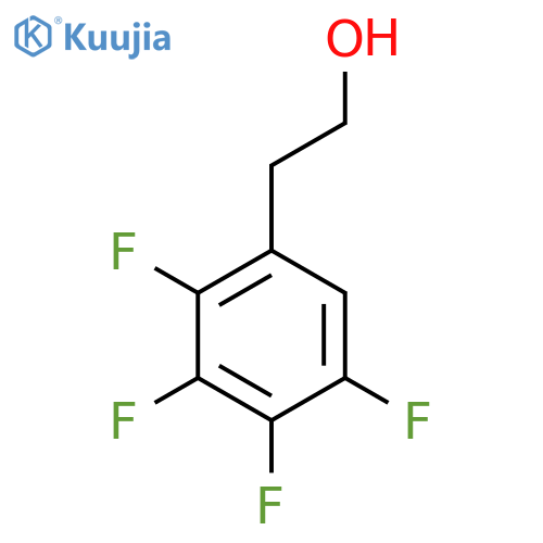 2-(2,3,4,5-tetrafluorophenyl)ethan-1-ol structure