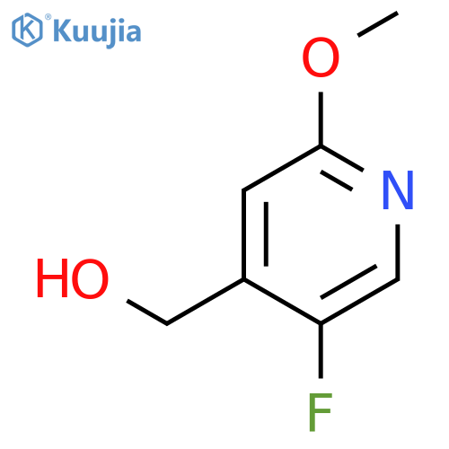 (5-Fluoro-2-methoxypyridin-4-yl)methanol structure