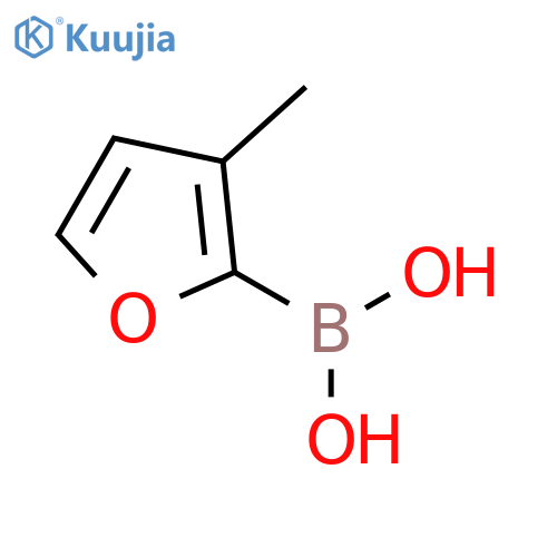 (3-methylfuran-2-yl)boronic acid structure