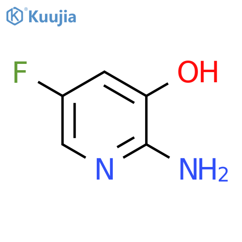 2-Amino-5-fluoro-3-hydroxypyridine structure