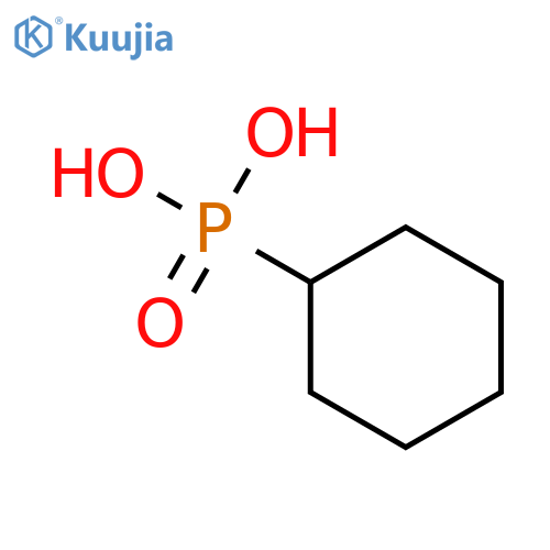 Phosphonic acid,P-cyclohexyl- structure