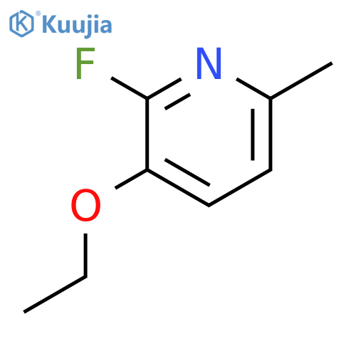 3-ethoxy-2-fluoro-6-methyl-Pyridine structure