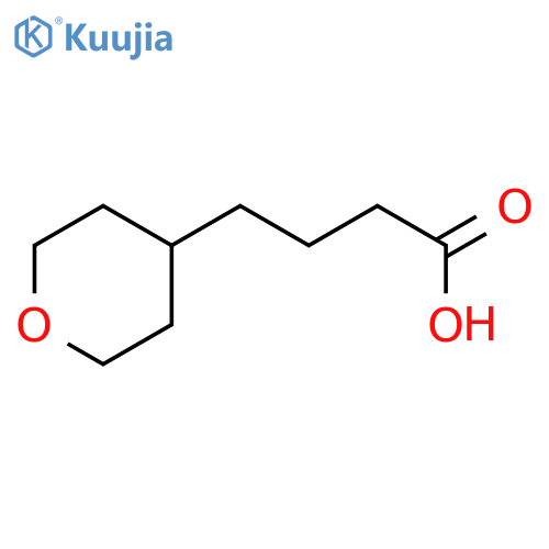 4-(oxan-4-yl)butanoic acid structure