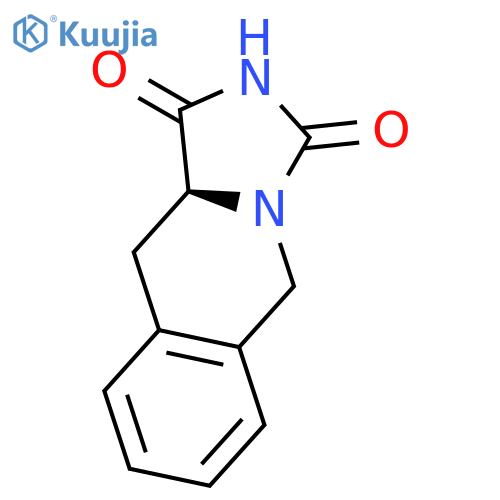 Imidazo[1,5-b]isoquinoline-1,3(2H,5H)-dione, 10,10a-dihydro-, (S)- structure