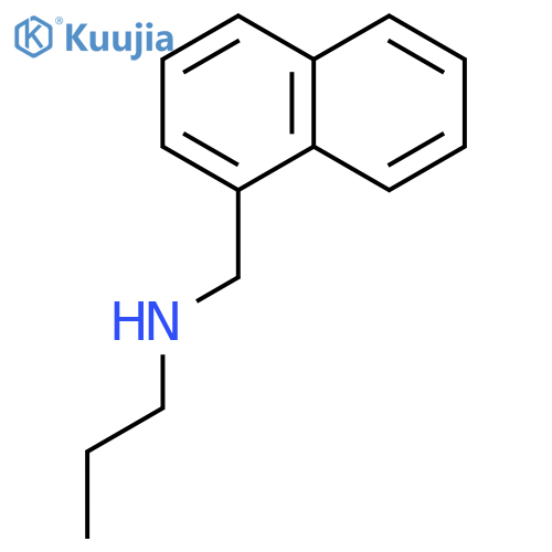 1-NAPHTHALENEMETHANAMINE, N-PROPYL- structure