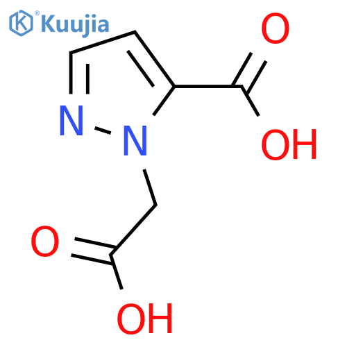 1H-Pyrazole-1-acetic acid, 5-carboxy- structure