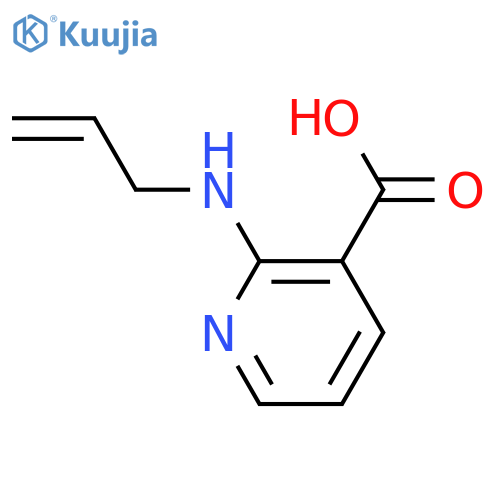 2-(Allylamino)nicotinic acid structure