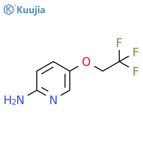 5-(2,2,2-trifluoroethoxy)pyridin-2-amine structure