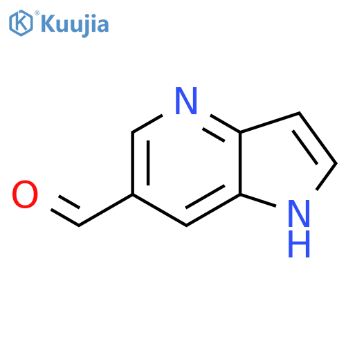 1H-Pyrrolo3,2-bpyridine-6-carbaldehyde structure