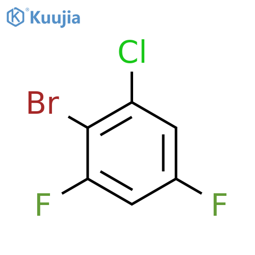 2-bromo-1-chloro-3,5-difluoro-benzene structure