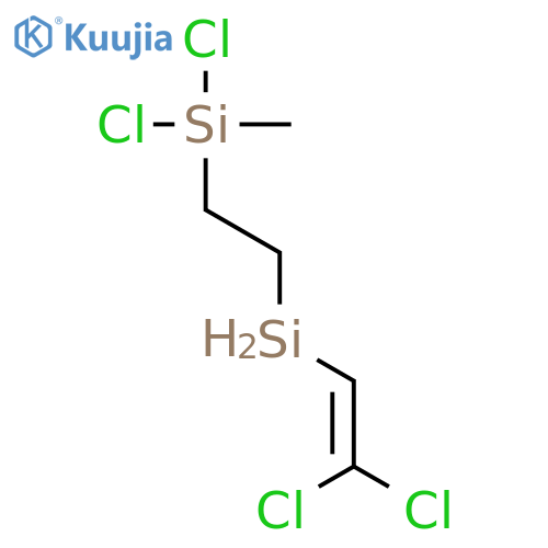 Silane, dichloro[2-(dichloroethenylsilyl)ethyl]methyl- structure