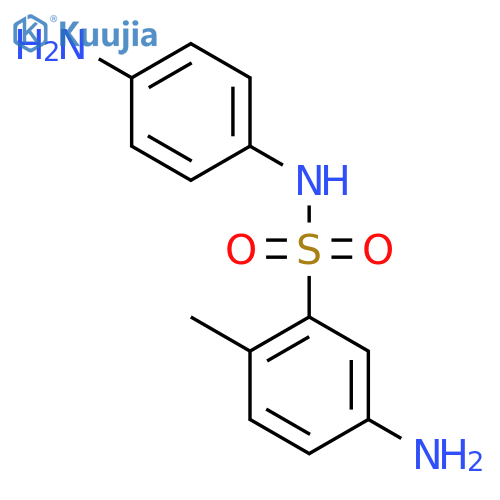 Benzenesulfonamide,5-amino-N-(4-aminophenyl)-2-methyl- structure