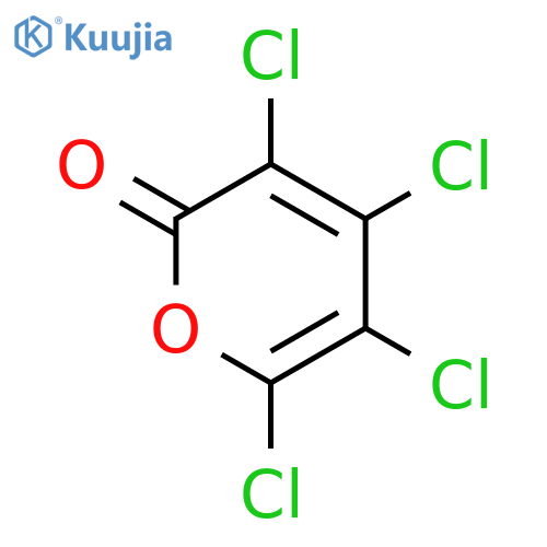 2H-Pyran-2-one,3,4,5,6-tetrachloro- structure