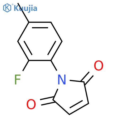 1-(2-Fluoro-4-methylphenyl)-1H-pyrrole-2,5-dione structure