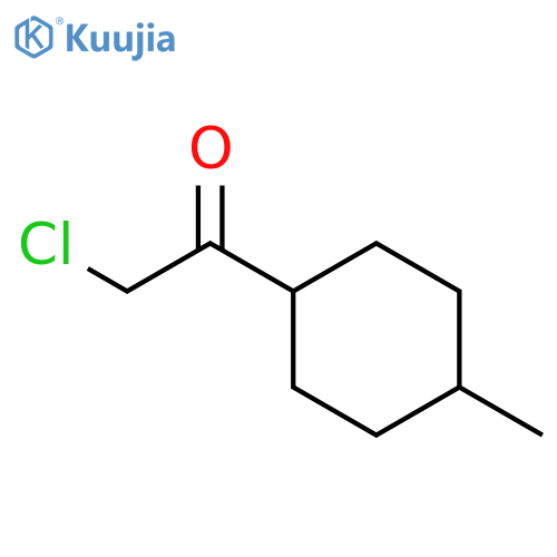 2-chloro-1-(4-methylcyclohexyl)ethan-1-one structure
