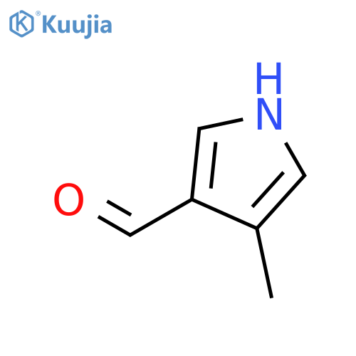 4-methyl-1H-pyrrole-3-carbaldehyde structure