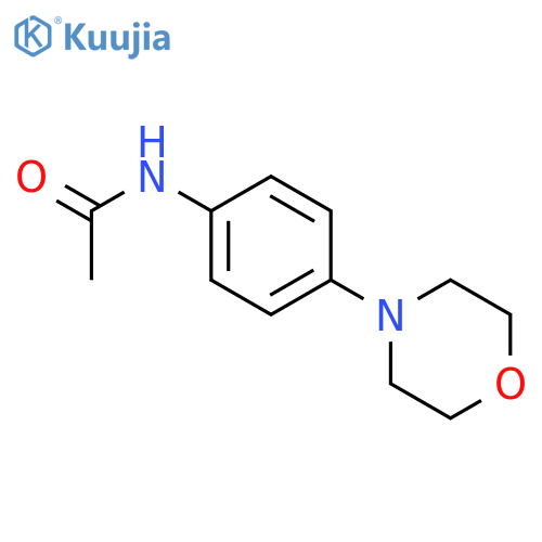 N-4-(Morpholin-4-yl)phenylacetamide structure