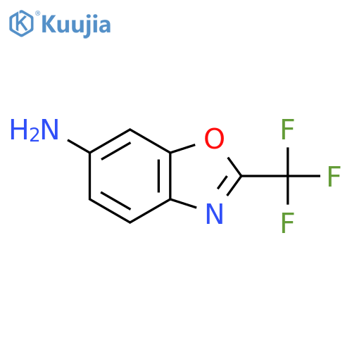 2-(Trifluoromethyl)-1,3-benzoxazol-6-amine structure