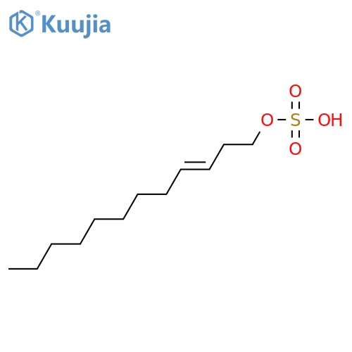 3-Dodecen-1-ol; (Z)-form, O-Sulfate structure