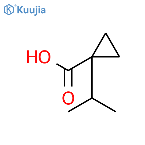1-(Propan-2-yl)cyclopropane-1-carboxylic Acid structure