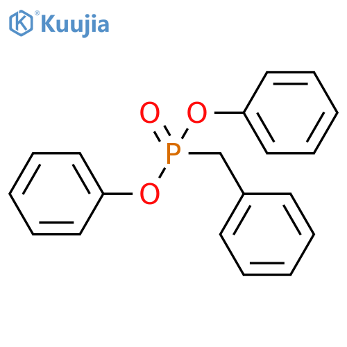 Phosphonic acid,P-(phenylmethyl)-, diphenyl ester structure