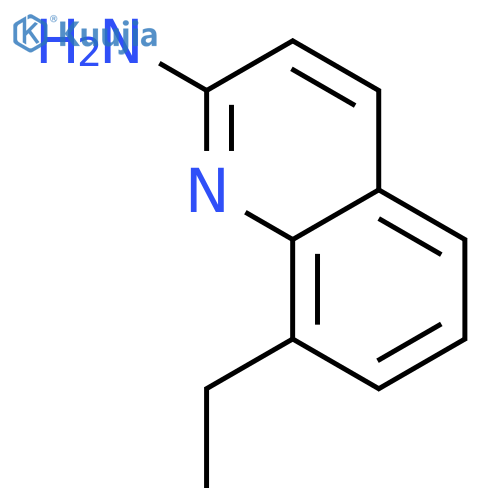 8-ethylquinolin-2-amine structure