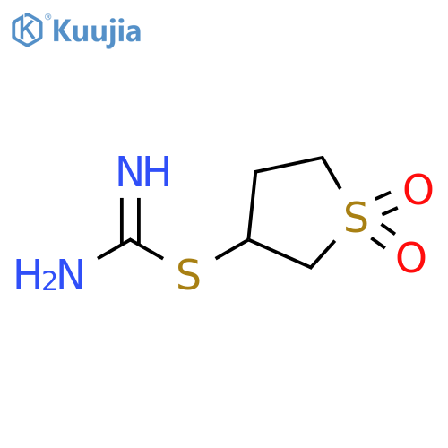 [(1,1-dioxo-1lambda6-thiolan-3-yl)sulfanyl]methanimidamide structure