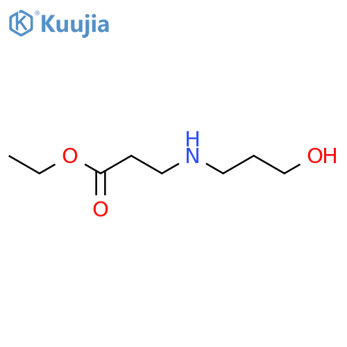 Ethyl N-(3-Hydroxypropyl)-β-alaninate structure