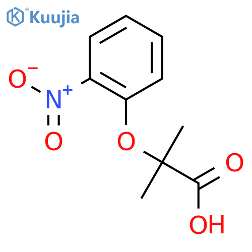 2-Methyl-2-(2-nitrophenoxy)propanoic acid structure