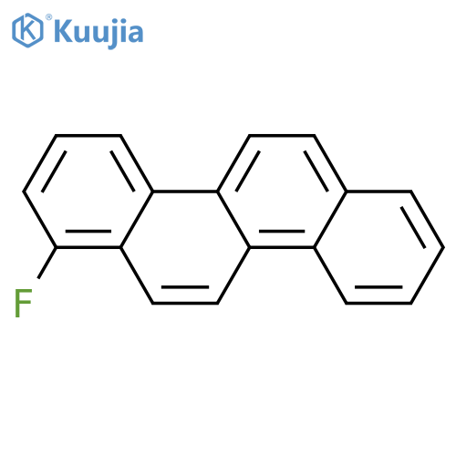 1-Fluorochrysene structure