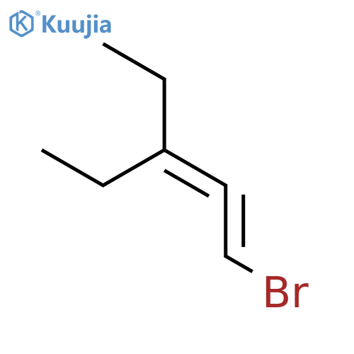 1,2-Pentadiene, 1-bromo-3-ethyl- structure