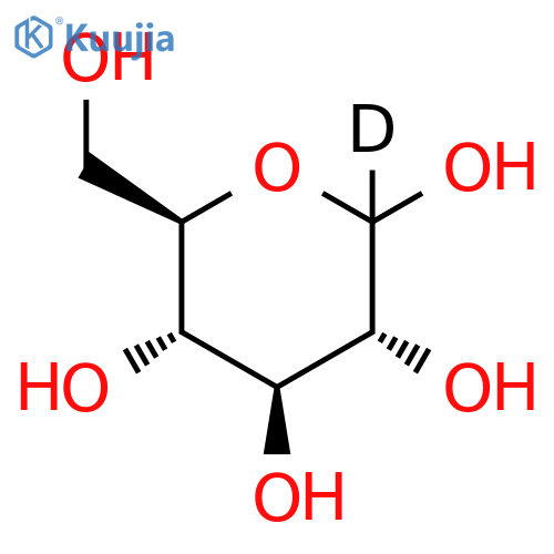 D-Glucose-1-C-d structure
