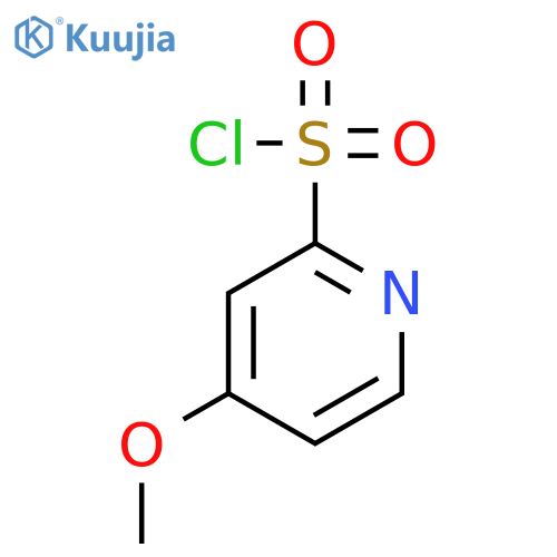 4-methoxypyridine-2-sulfonyl Chloride structure