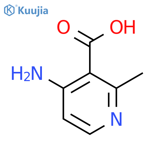 4-Amino-2-methylnicotinic acid structure