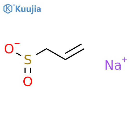 1-Propene-1-sulfinic acid, sodium salt structure