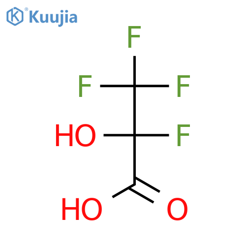 2,3,3,3-tetrafluoro-2-hydroxypropanoic Acid structure