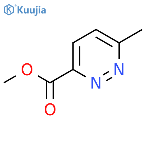 Methyl 6-methylpyridazine-3-carboxylate structure