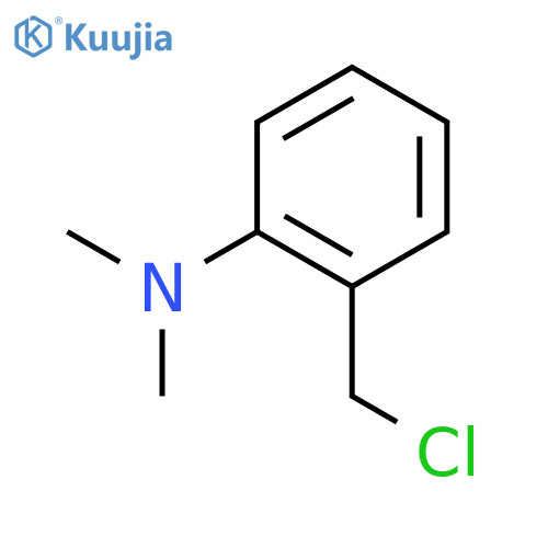2-(Chloromethyl)-N,N-dimethylbenzenamine structure