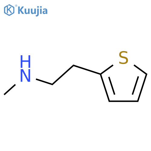 N-Methyl-2-thiopheneethanamine structure
