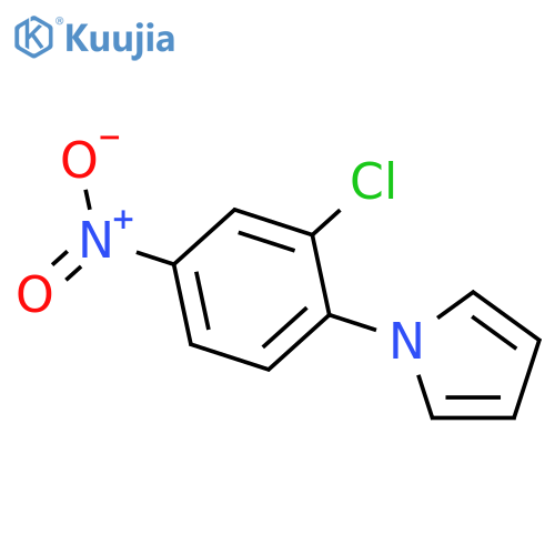 1-(2-Chloro-4-nitrophenyl)-1h-pyrrole structure