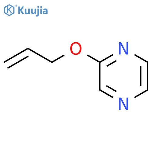 2-(prop-2-en-1-yloxy)pyrazine structure