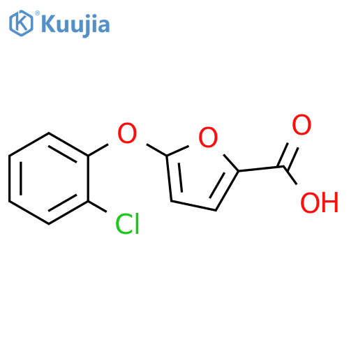 5-(2-Chloro-phenoxy)-furan-2-carboxylic acid structure