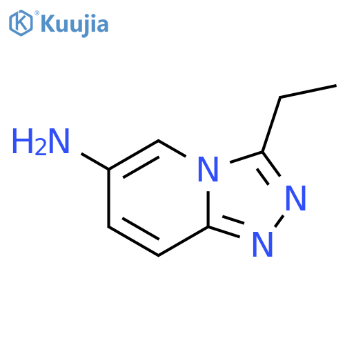 3-Ethyl-[1,2,4]triazolo[4,3-a]pyridin-6-amine structure