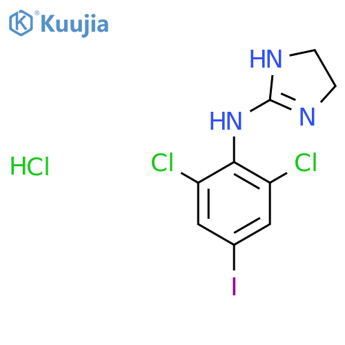 p-Iodoclonidine hydrochloride structure