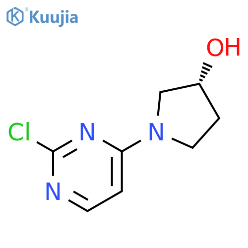 (R)-1-(2-Chloropyrimidin-4-yl)pyrrolidin-3-ol structure