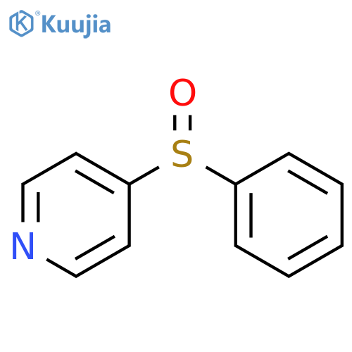 4-(phenylsulfinyl)pyridine structure