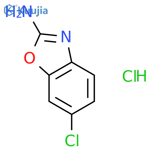 6-Chlorobenzo[d]oxazol-2-amine hydrochloride structure