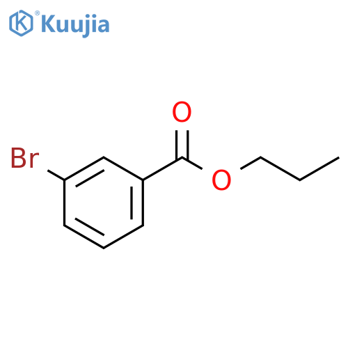 Propyl 3-bromobenzoate structure
