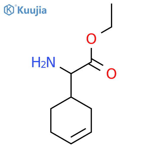 Ethyl 2-amino-2-(cyclohex-3-EN-1-YL)acetate structure